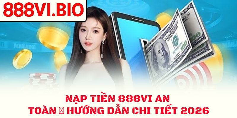 Nạp Tiền 888VI An Toàn ✅ Hướng Dẫn Chi Tiết 2026 1 Nạp Tiền 888VI An Toàn ✅ Hướng Dẫn Chi Tiết 2026